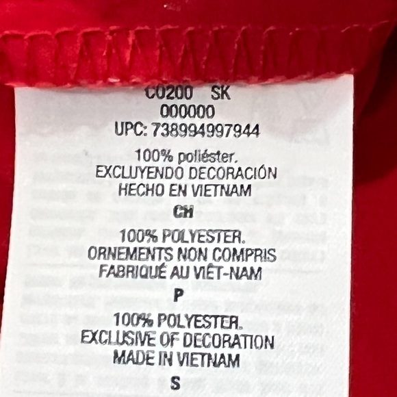 Champion Men Small Red 1/2 Zip Packable Anorak Hood 2021 NCAA Women Final Four - Picture 4 of 9